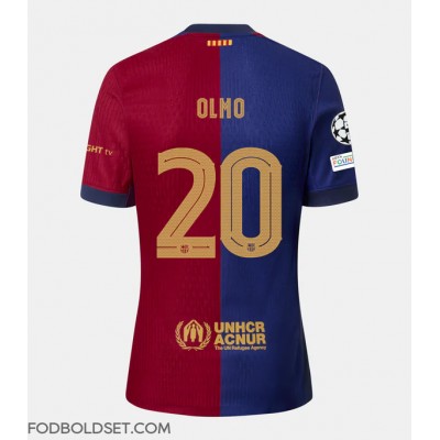 Barcelona Dani Olmo #20 Hjemmebanetrøje 2024-25 Kortærmet Barcelona Dani Olmo #20 Hjemmebanetrøje 2024-25 Kortærmet